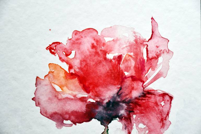 Original Contemporary Floral Painting by Ana Smarz