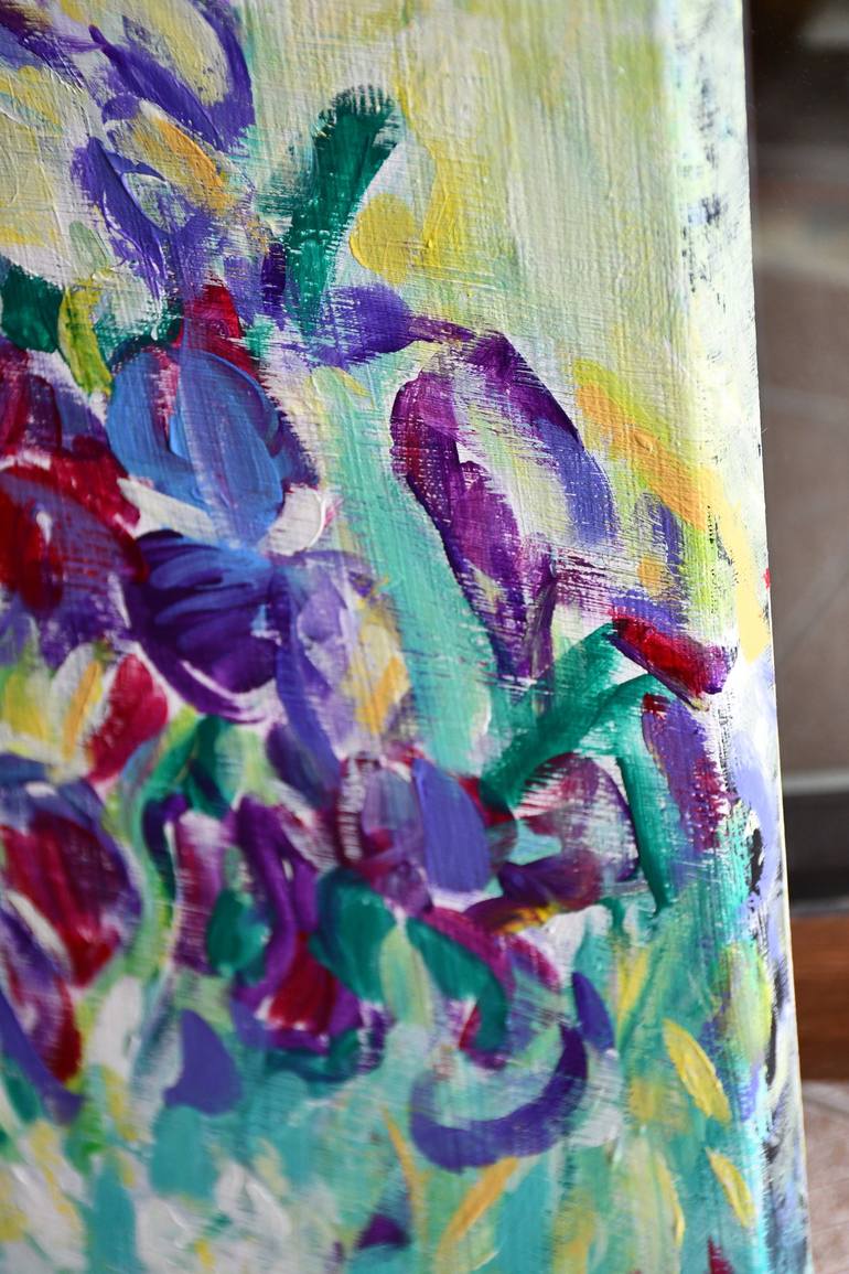 Original Floral Painting by Ana Smarz