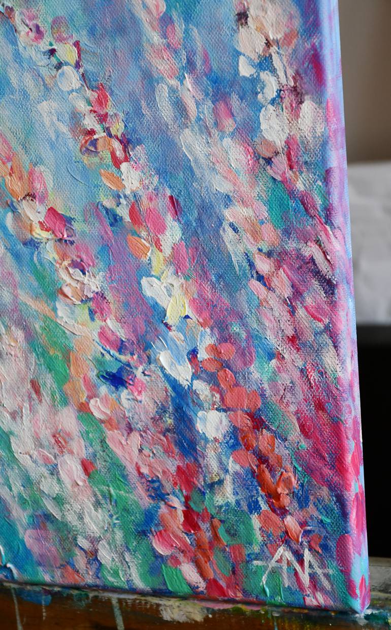 Original Contemporary Botanic Painting by Ana Smarz