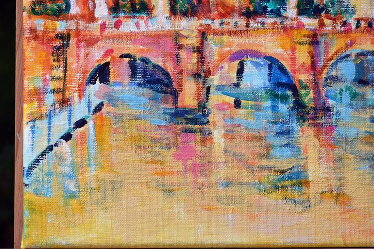 Original Contemporary Architecture Painting by Jolanta Smarz