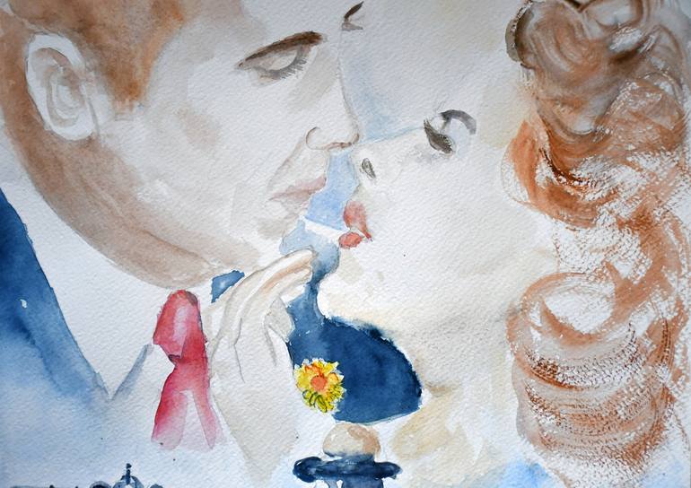 Original Pop Art Cinema Painting by Jolanta Smarz