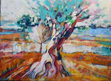 Print of Expressionism Landscape Paintings by Ana Smarz