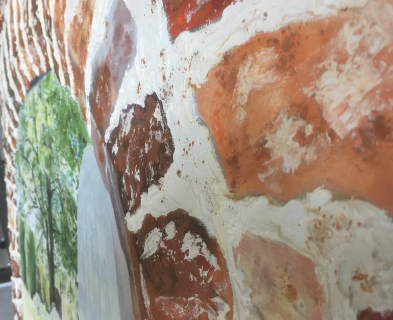 Original Expressionism Landscape Painting by Maurice Hawkins