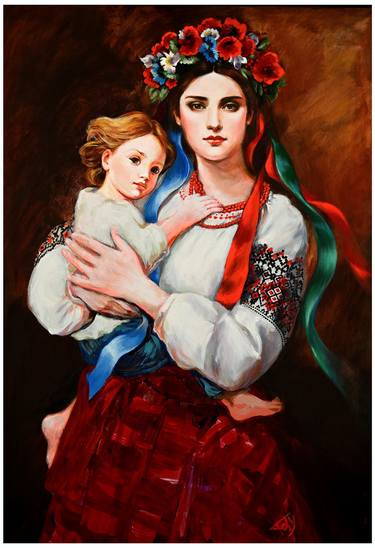 Original Classicism Religion Paintings by Taty Taty