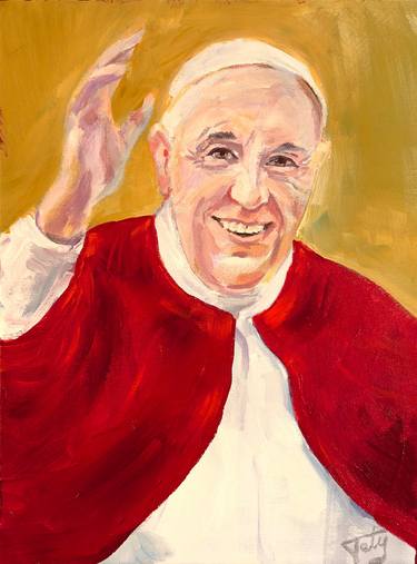 Original Portraiture People Painting by Taty Taty