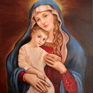 Mother Mary and Jesus