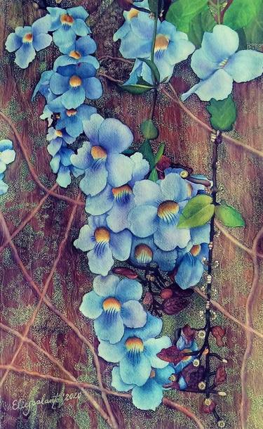 Original Floral Paintings by Eleonora Escalante