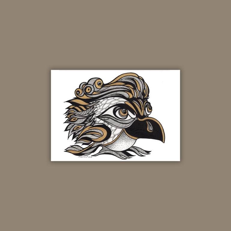 Original Contemporary Animal Drawing by Inna Viriot