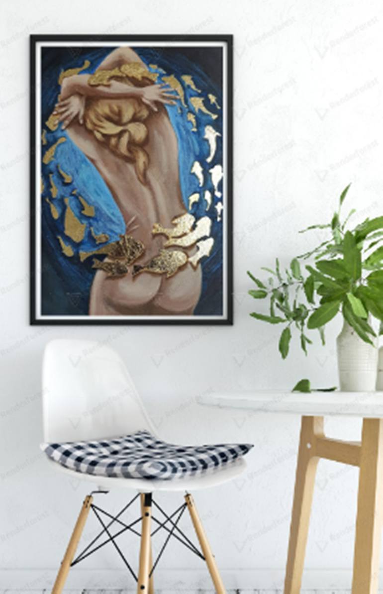 Original Women Painting by Iryna Oliinyk