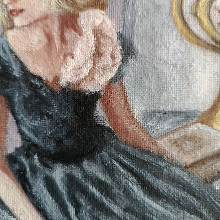 Original Expressionism Women Painting by Iryna Oliinyk