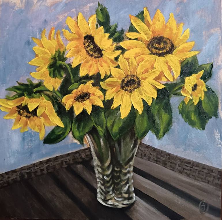 Print of Impressionism Floral Paintings by Iryna Oliinyk