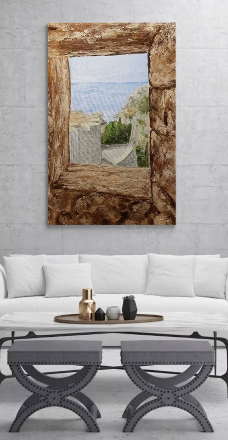 Original Impressionism Seascape Painting by Iryna Oliinyk