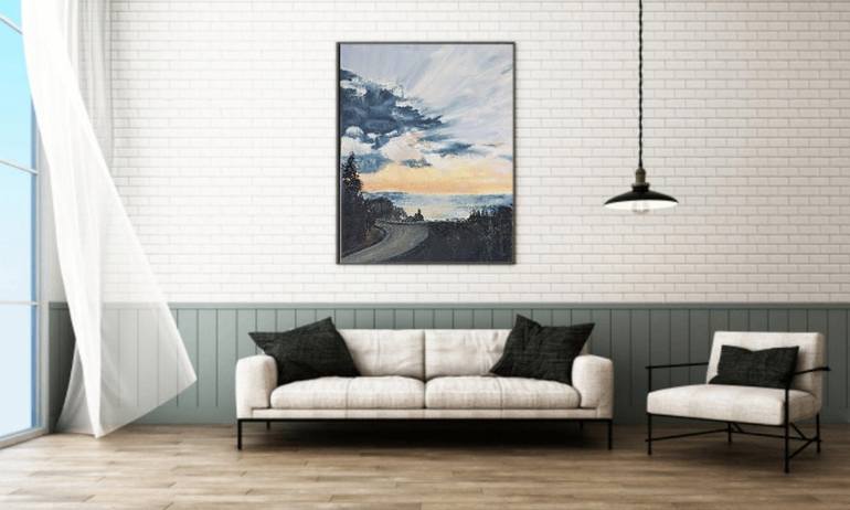 Original Seascape Painting by Iryna Oliinyk