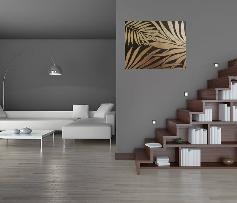 Original Abstract Expressionism Floral Painting by Iryna Oliinyk