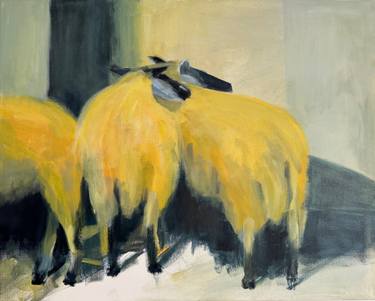 Print of Figurative Animal Paintings by Jonathan Rogers