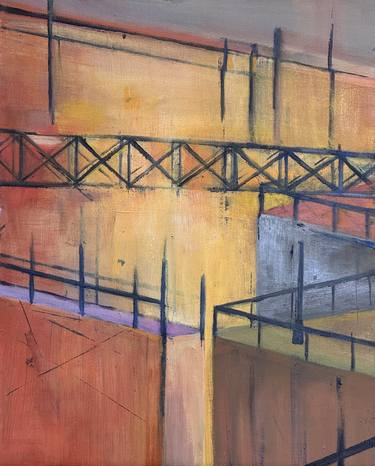 Original Figurative Abstract Painting by Jonathan Rogers