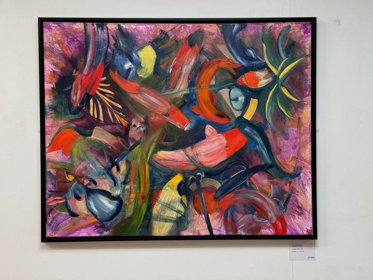 Original Figurative Abstract Painting by Jonathan Rogers