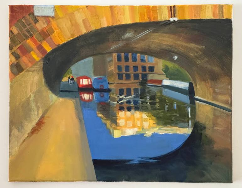 Original Figurative Landscape Painting by Jonathan Rogers