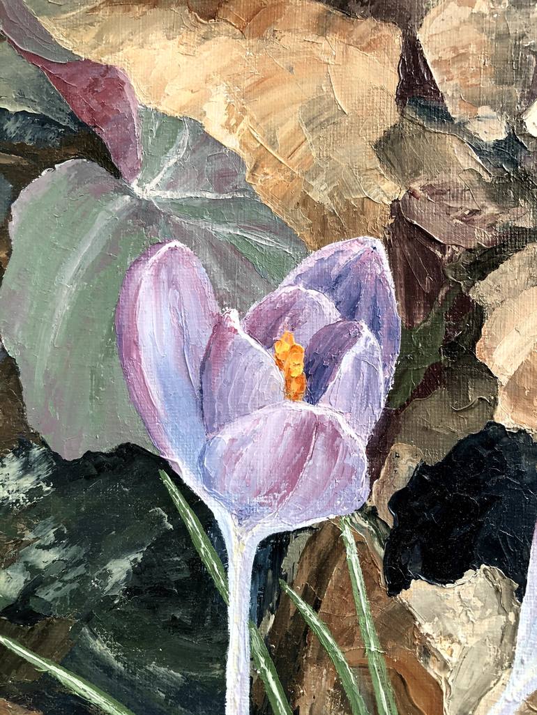 Original Botanic Painting by Yuliya Smolenchuk