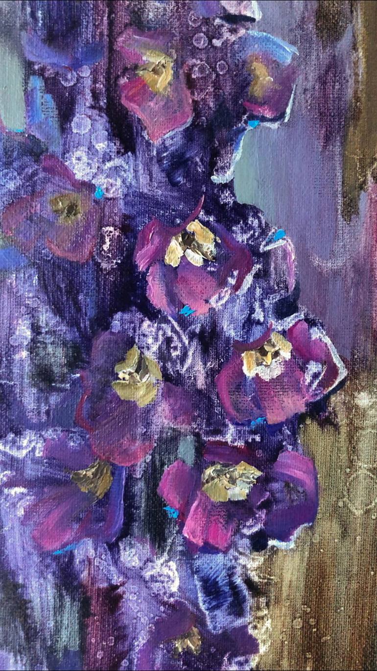 Original Floral Painting by Yuliya Smolenchuk