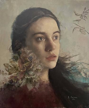 Original Portrait Paintings by Elly Hadjipateras