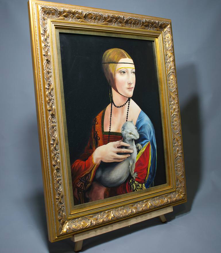 Original Portraiture People Painting by Kushan Magedara