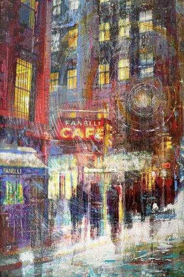 Original Cities Mixed Media by Gill Storr