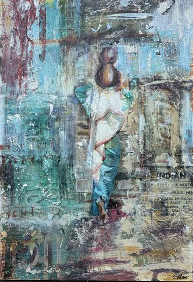 Original Conceptual Women Paintings by Gill Storr