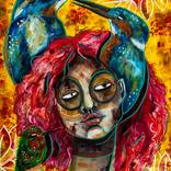 Black Goddess of Nature by Gintare Budvytyte