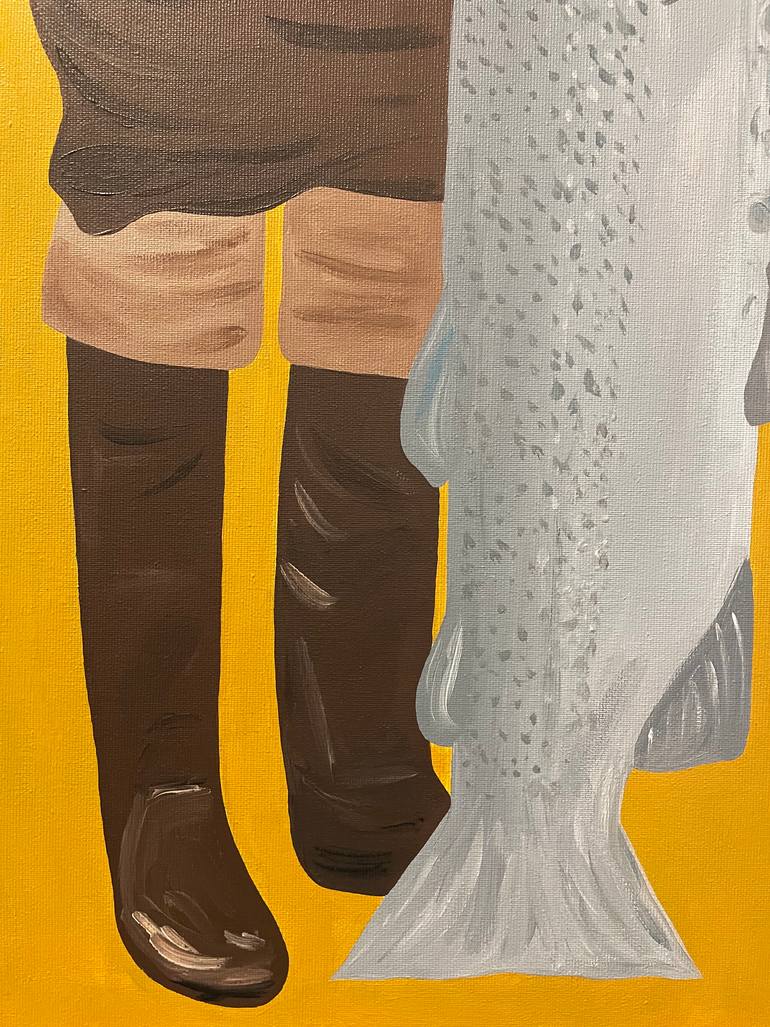 Original Contemporary People Painting by Ainhoa Montanchez