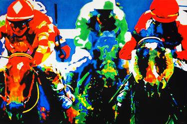 Print of Abstract Horse Paintings by Wibke Albrecht