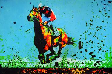 Print of Expressionism Horse Paintings by Wibke Albrecht