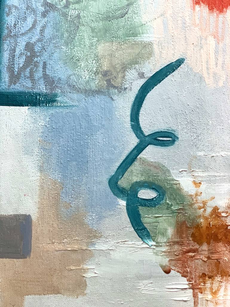 Original Abstract Expressionism Abstract Painting by Yejee Yoon