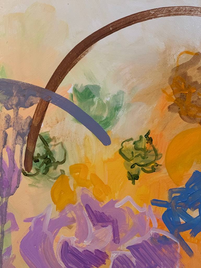 Original Abstract Love Painting by Yejee Yoon