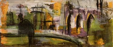 Print of Abstract Architecture Paintings by Helen Johnson