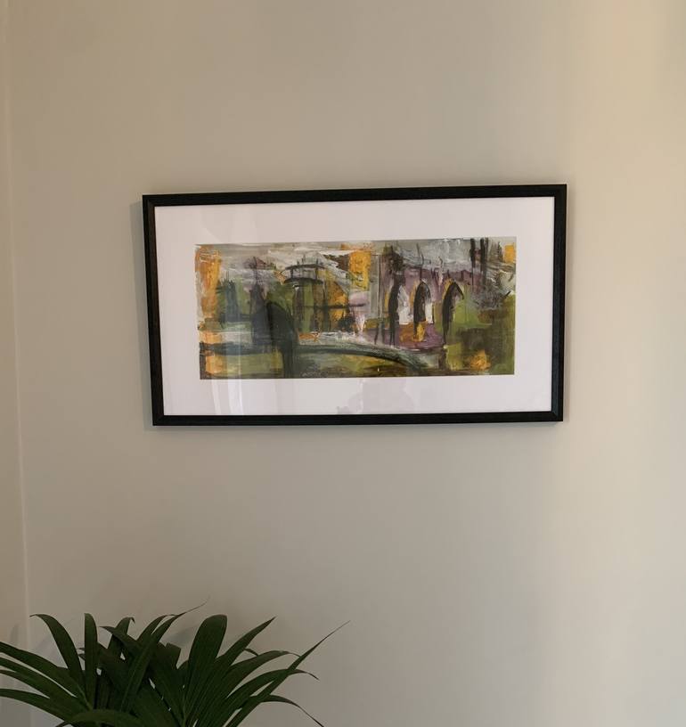 Original Architecture Painting by Helen Johnson