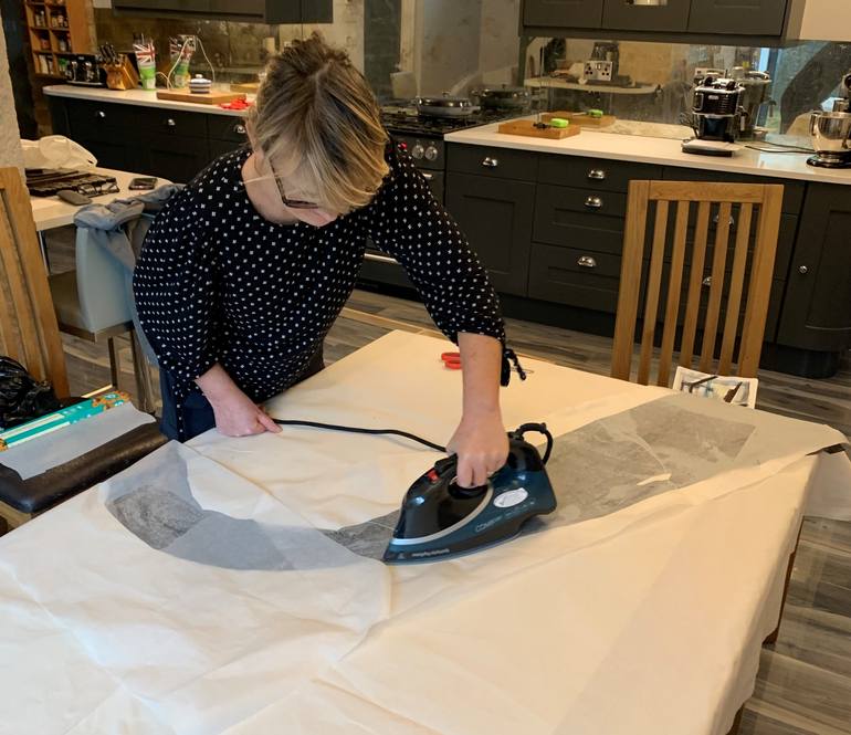 Original Abstract Landscape Painting by Helen Johnson