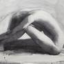 Collection Female nude watercolor  painting