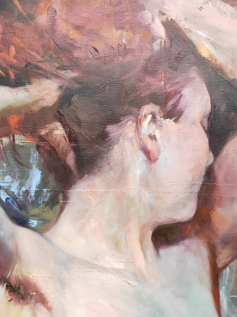 Original Figurative Nude Painting by Olga Tsarkova