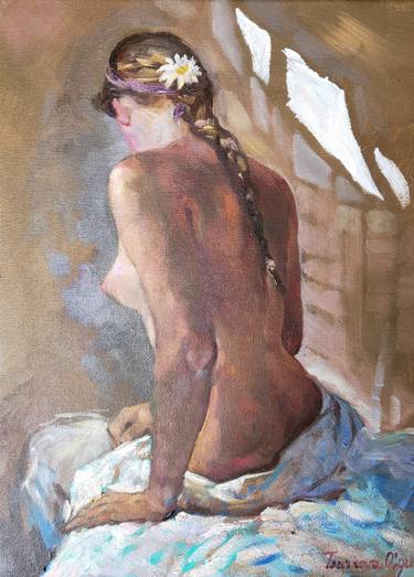 Print of Impressionism Nude Paintings by Olga Tsarkova