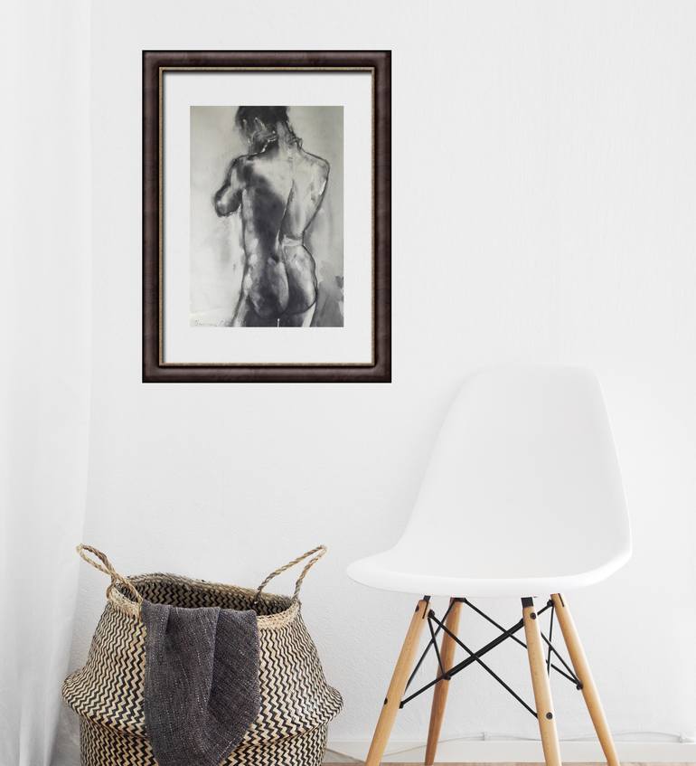 Original Figurative Nude Painting by Olga Tsarkova