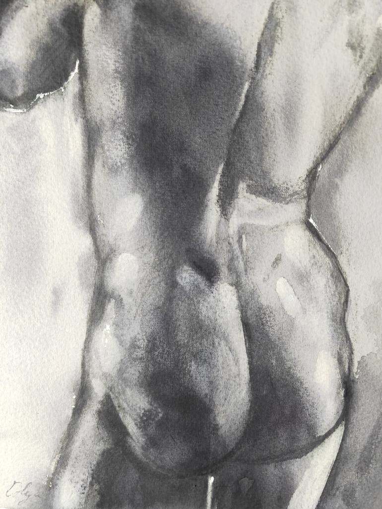 Original Figurative Nude Painting by Olga Tsarkova