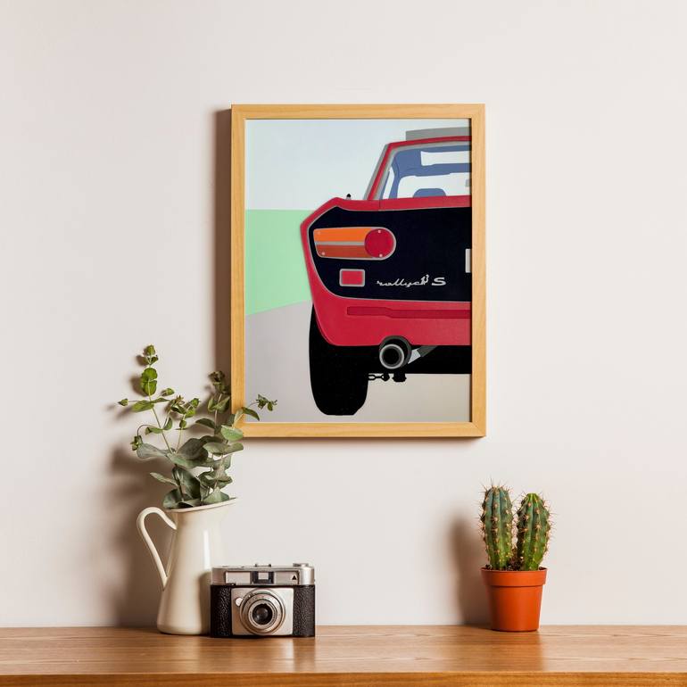 Original Automobile Collage by Sergey Galayko
