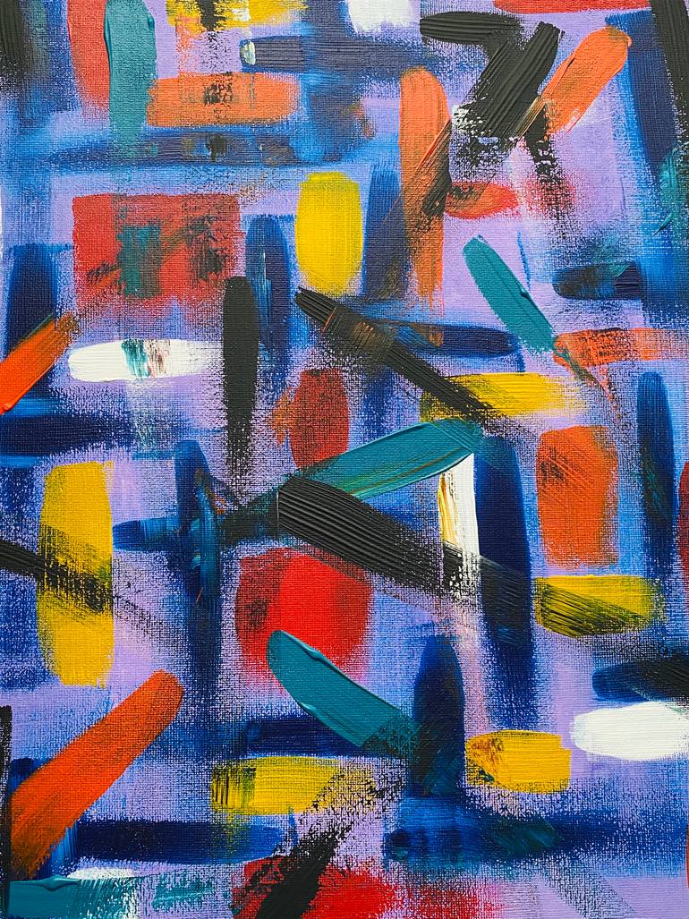 Original Expressionism Abstract Painting by Mandakini Sharma