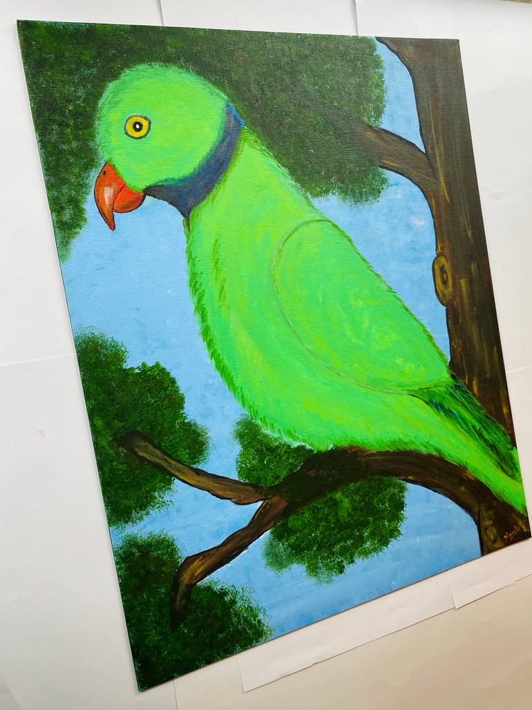 Original Abstract Nature Painting by Mandakini Sharma