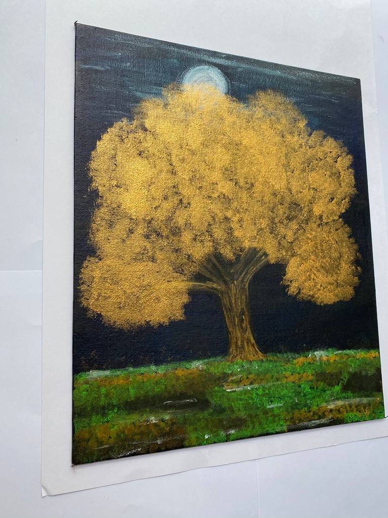 Original Abstract Nature Painting by Mandakini Sharma