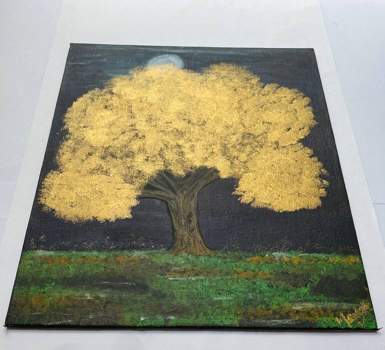Original Abstract Nature Painting by Mandakini Sharma