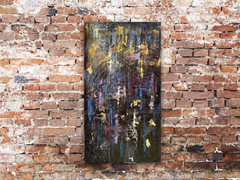 Original Abstract Expressionism Abstract Painting by Sarah Arensi