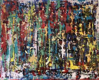 Original Abstract Expressionism Abstract Paintings by Sarah Arensi