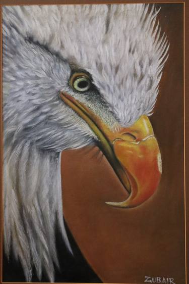 Original Figurative Animal Paintings by Muhammad Zubair